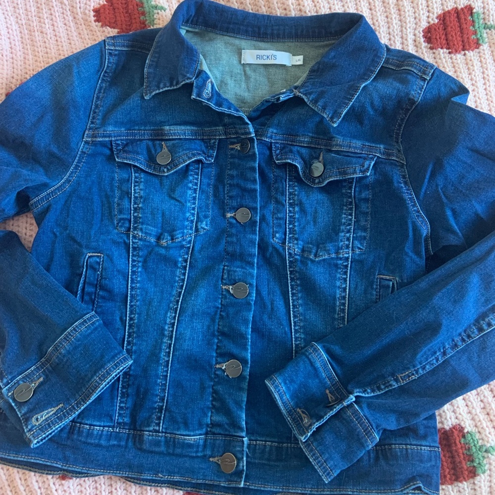 Ladies size L jean jacket